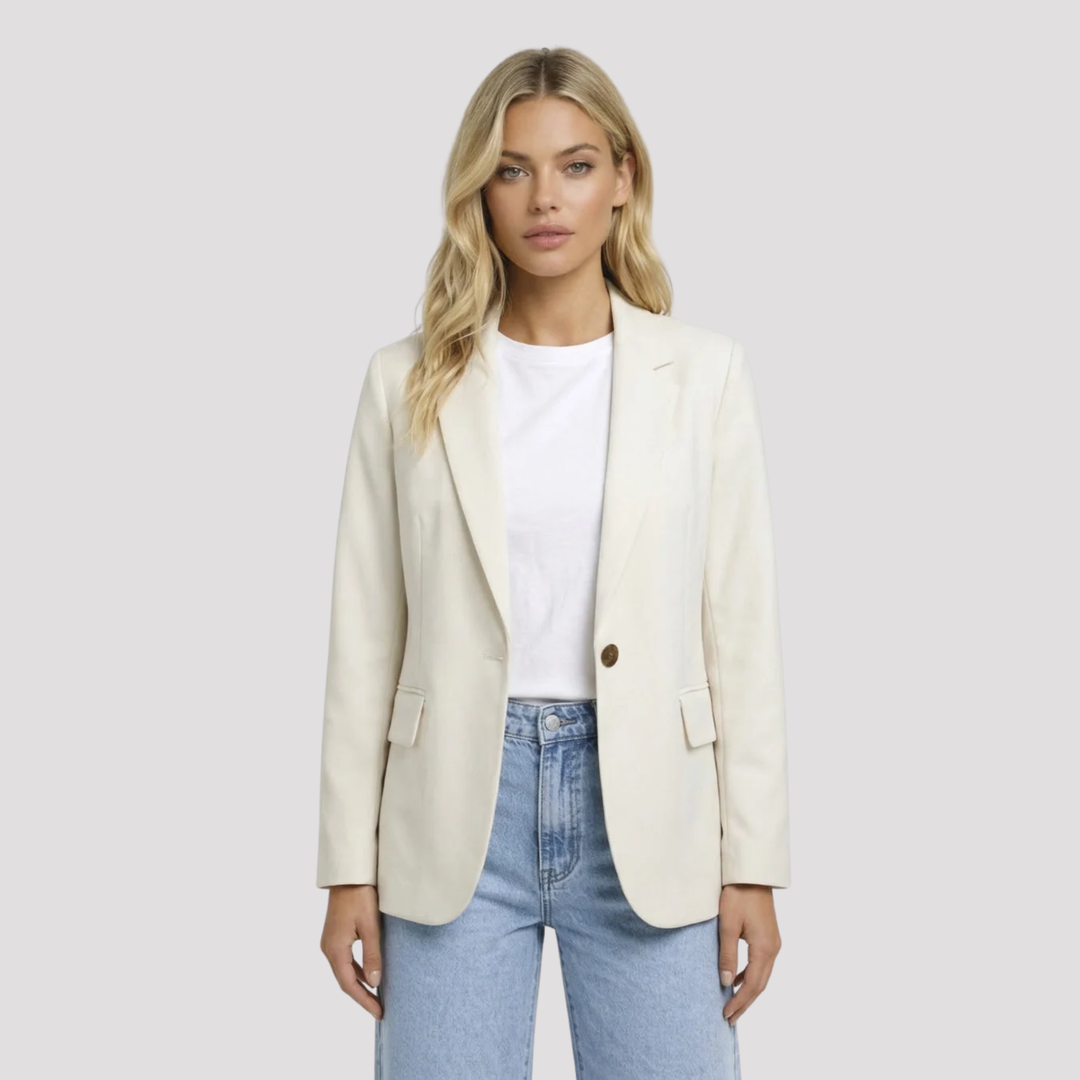 Evelina | Classic Single Breasted Tailored Blazer