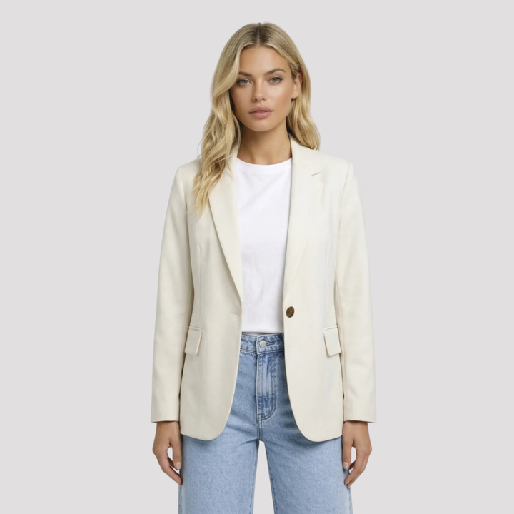 Evelina | Classic Single Breasted Tailored Blazer