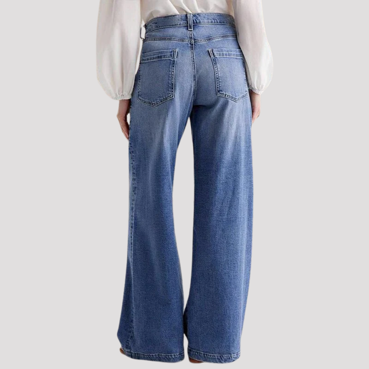 Grace | High Waisted Wide Leg Jeans Vintage Retro Fit