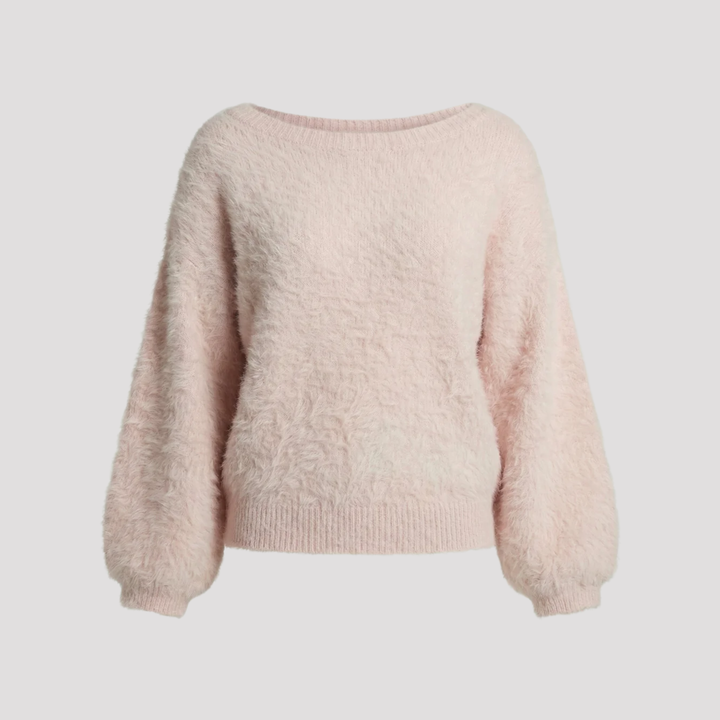 Sophie | Mohair Look Off Shoulder Jumper