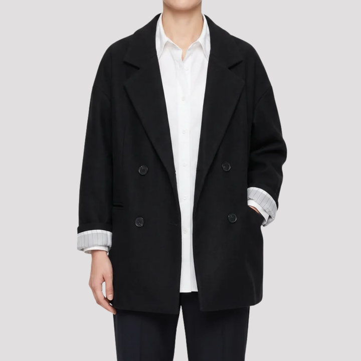 Cordelia | Relaxed Fit Double Breasted Tailored Blazer