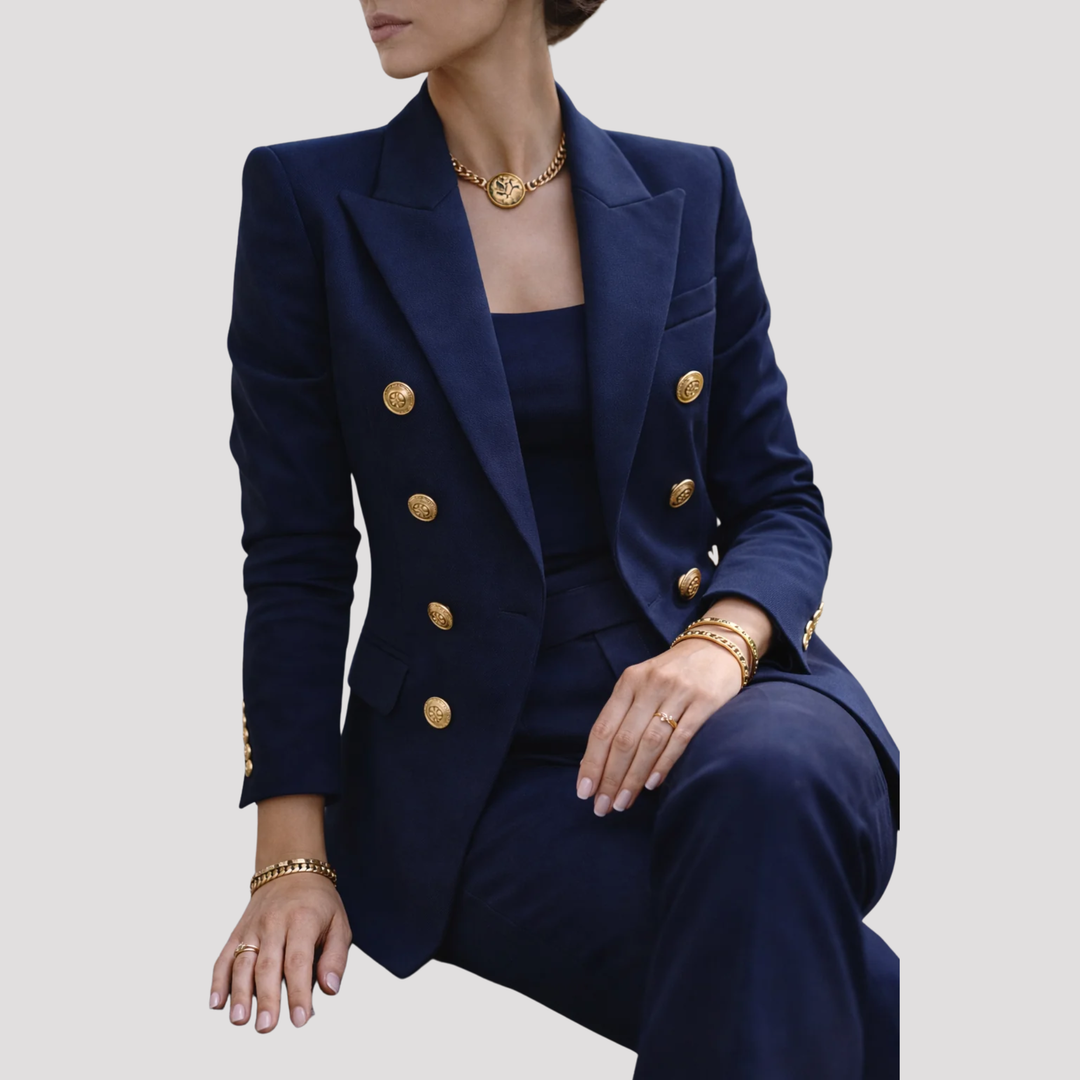 Dorothea | Sophisticated Double Breasted Tailored Blazer