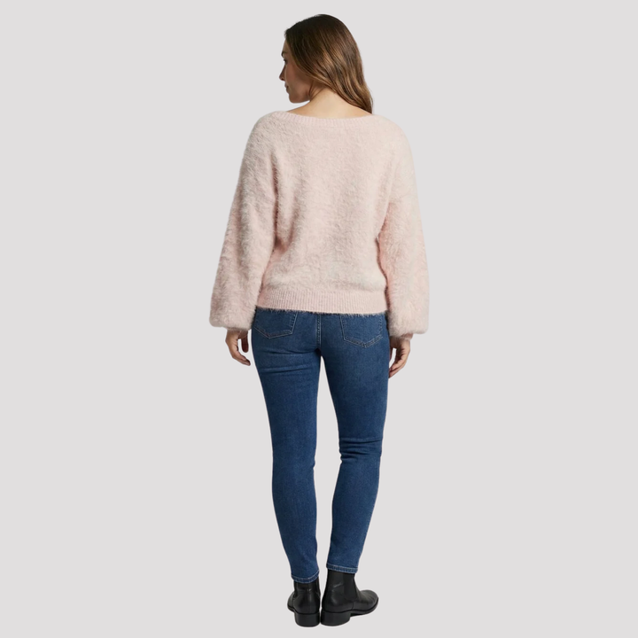 Sophie | Mohair Look Off Shoulder Jumper