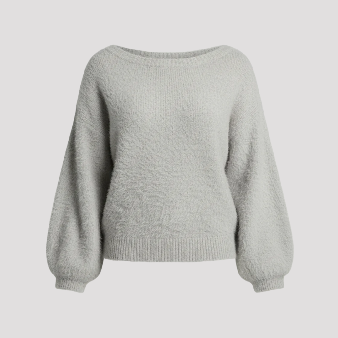 Sophie | Mohair Look Off Shoulder Jumper