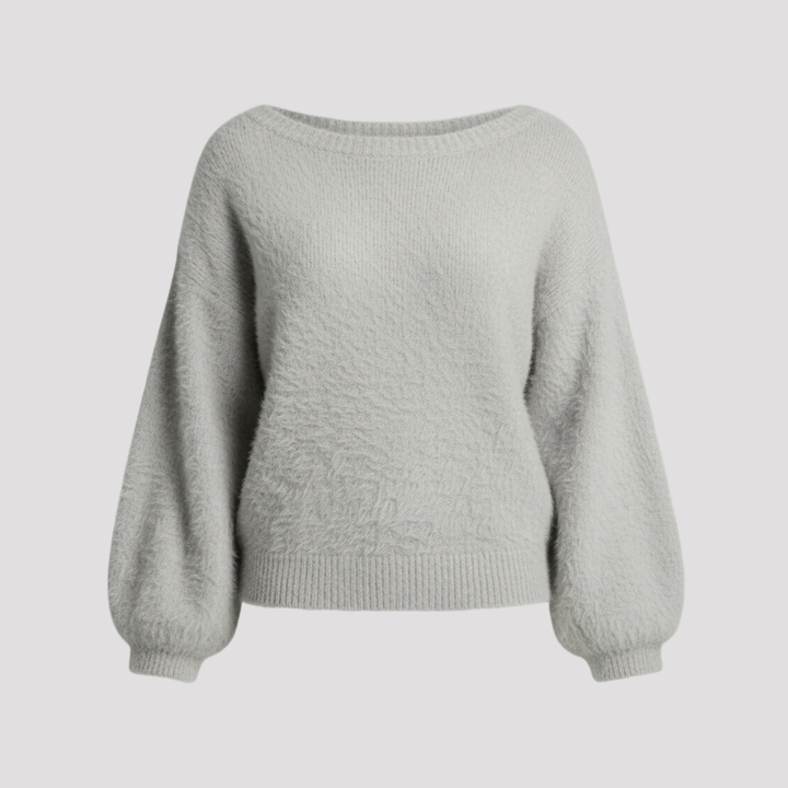 Sophie | Mohair Look Off Shoulder Jumper