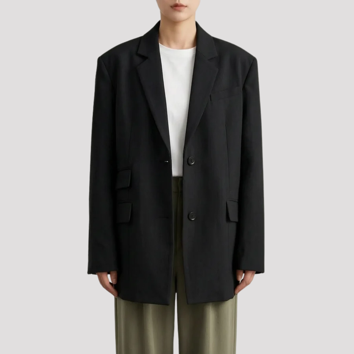 Gwendolyn | Relaxed Fit Single Breasted Tailored Blazer