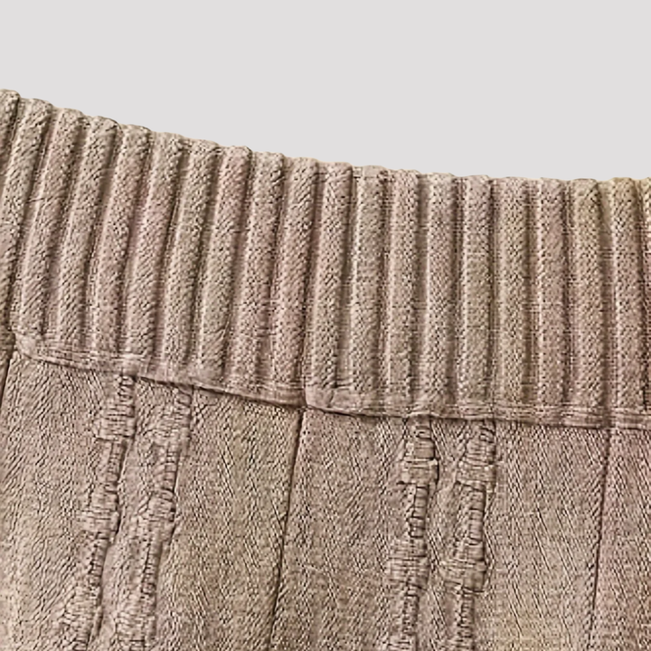 Carys | Cable Knit Sweater And Midi Skirt Set