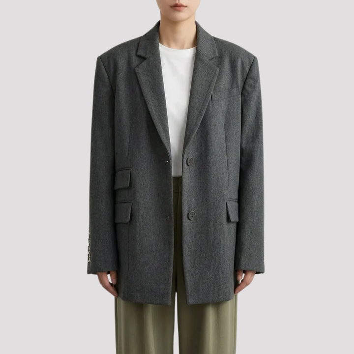 Gwendolyn | Relaxed Fit Single Breasted Tailored Blazer