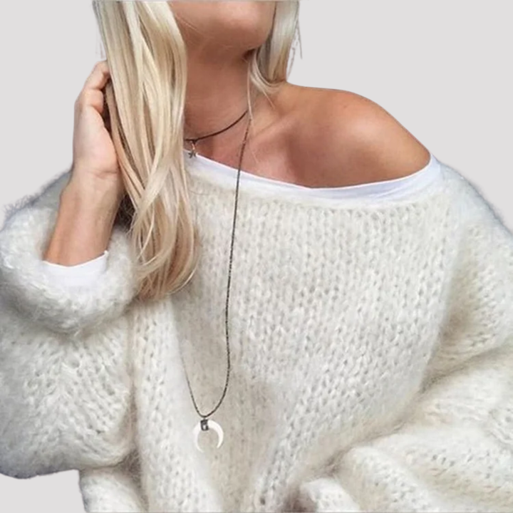 Rosie | Oversized Mohair Look Jumper