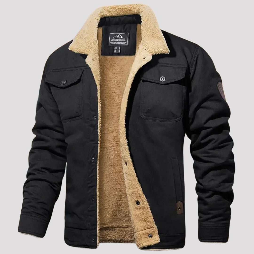 Harrington Oxford | Men’s Teddy-Lined Winter Jacket Harrington Oxford