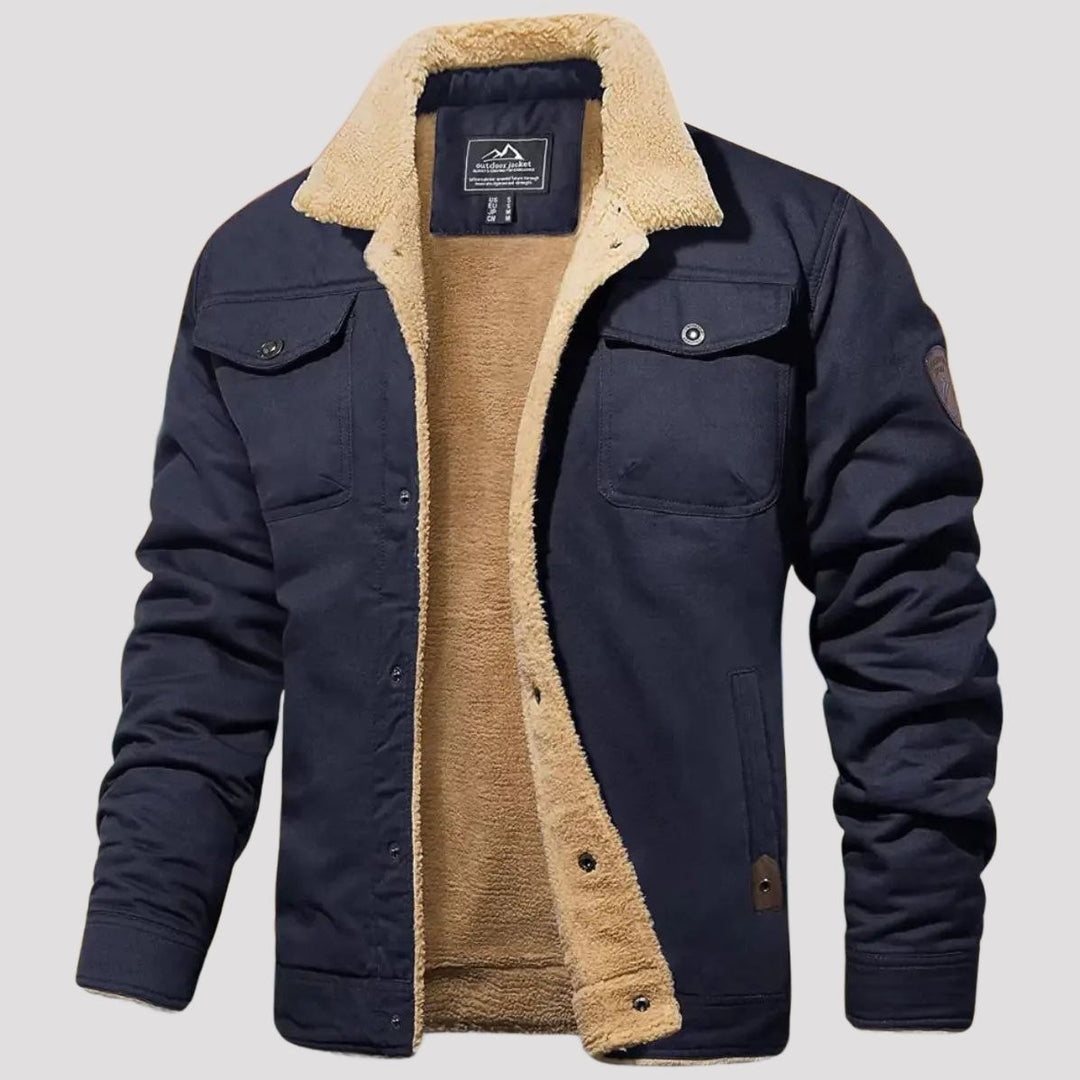 Harrington Oxford | Men’s Teddy-Lined Winter Jacket Harrington Oxford